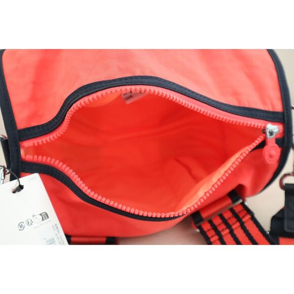 Kipling KI6338-9KX Almost Coral Katina Crossbody/Shoulder Strap Barrel Bag - Picture 3 of 16